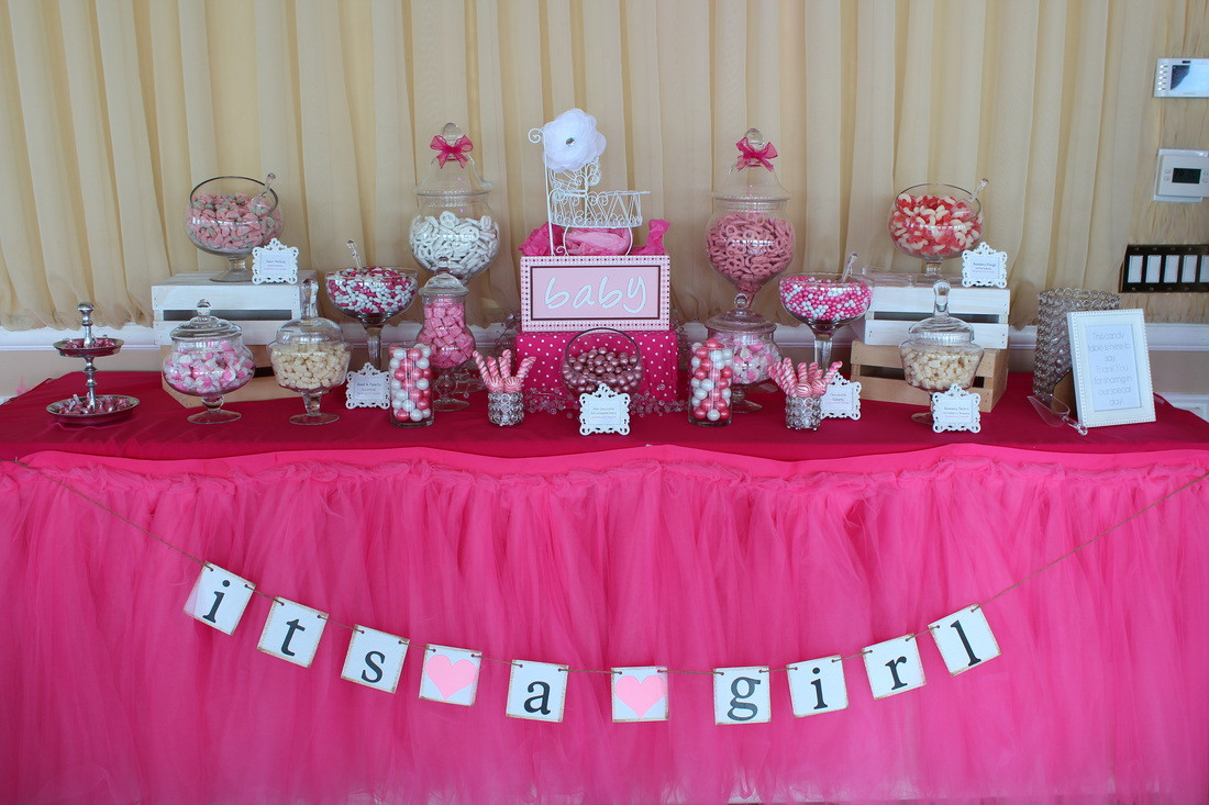 Decorating Ideas For Baby Shower Gift Table
 31 Baby Shower Candy Table Decoration Ideas
