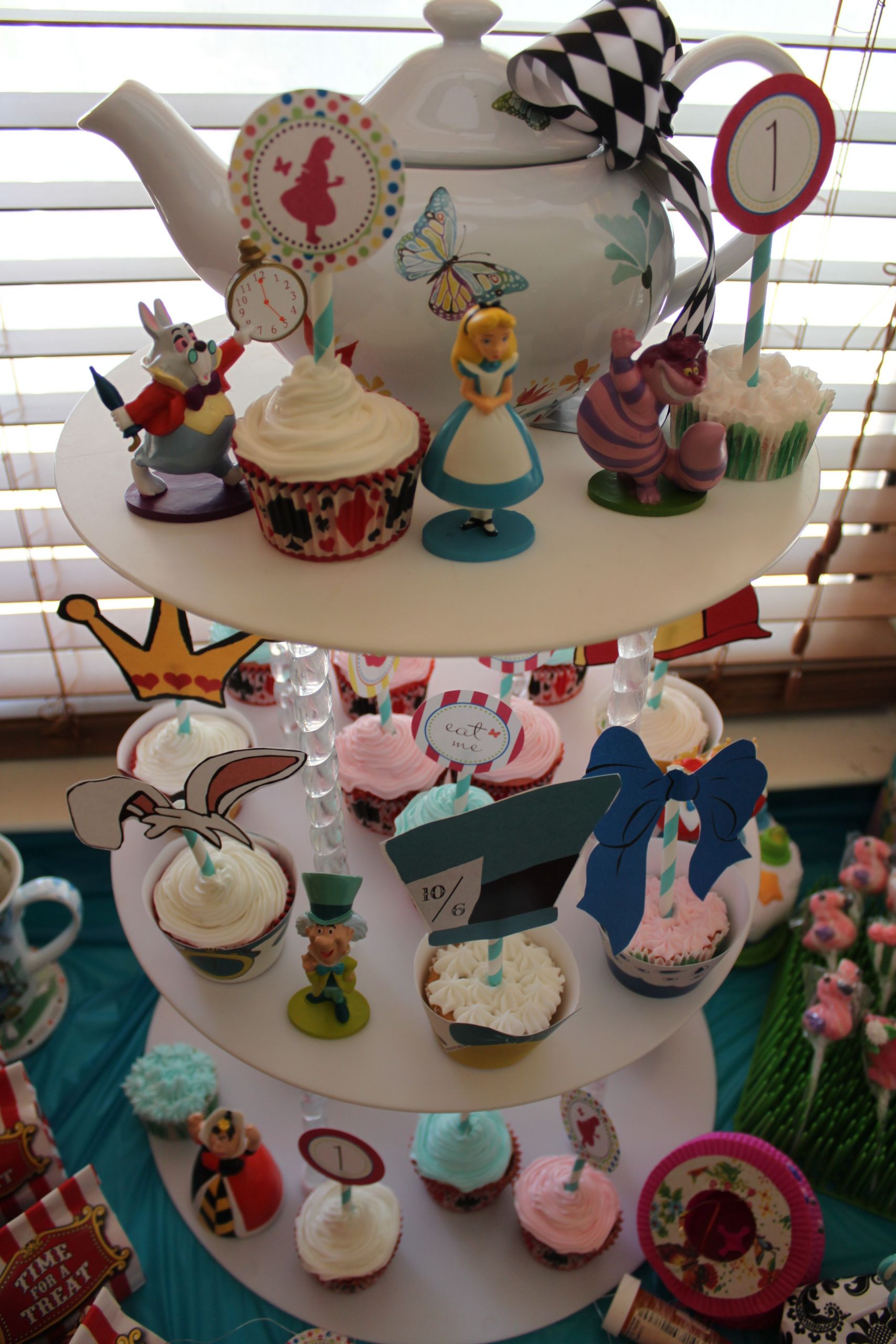 Decoration Ideas For Birthday Party
 e Year Old Birthday Party Alice in “ e”derland Theme