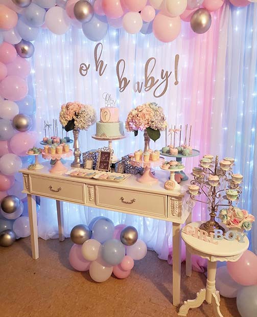 Decoration Ideas For Gender Reveal Party
 23 Adorable Gender Reveal Party Ideas crazyforus