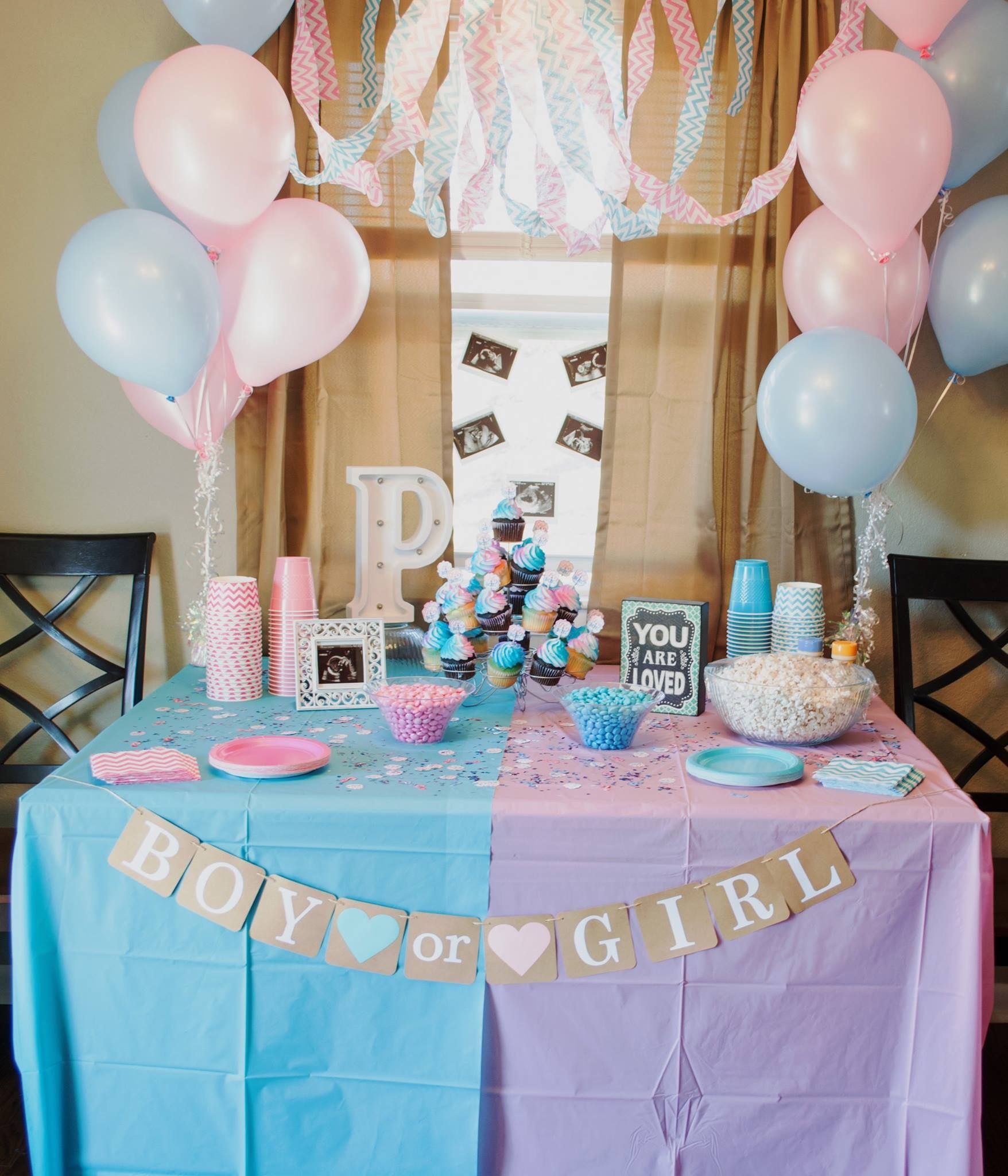 Decorations For Baby Reveal Party
 Gender Reveal Party 45 mybabydoo