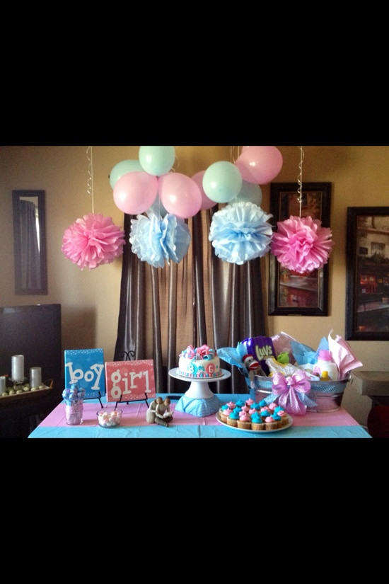Decorations For Baby Reveal Party
 Gender Reveal Party ideas