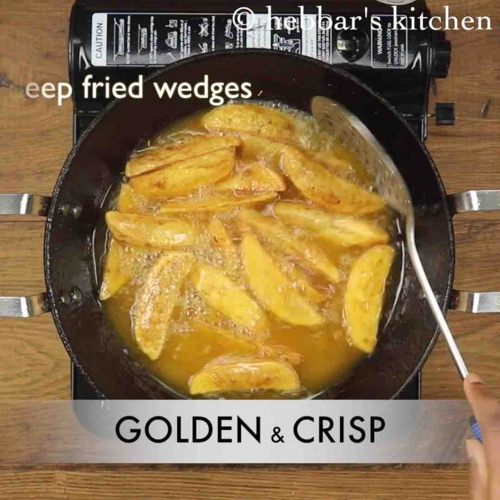Deep Fried Potato Wedges
 potato wedges recipe