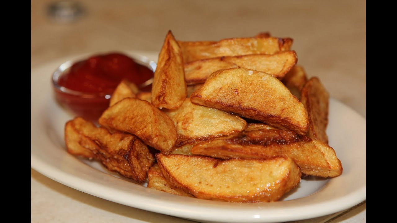 Deep Fried Potato Wedges
 Fried Potato Wedges Recipe French Fries Recipe