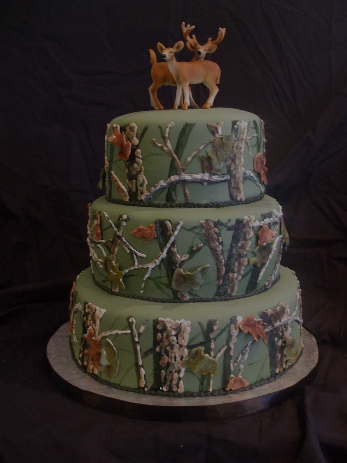 Deer Birthday Cake
 Top 20 Most Viewed Cakes Hunting Groom s Cake