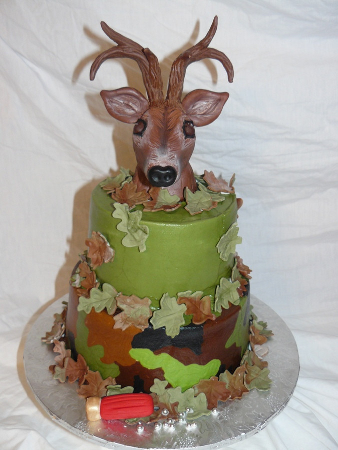 Deer Birthday Cake
 Deer Birthday Cakes