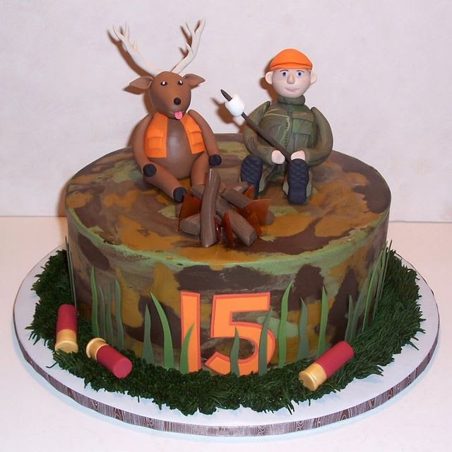 Deer Birthday Cake
 Top 10 Birthday Cakes for the Deer Hunter