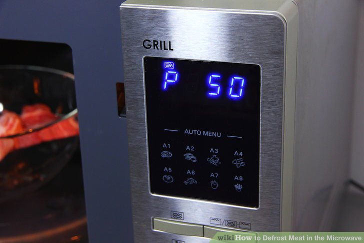 Defrost Chicken Breasts In Microwave
 How to Defrost Meat in the Microwave 13 Steps with