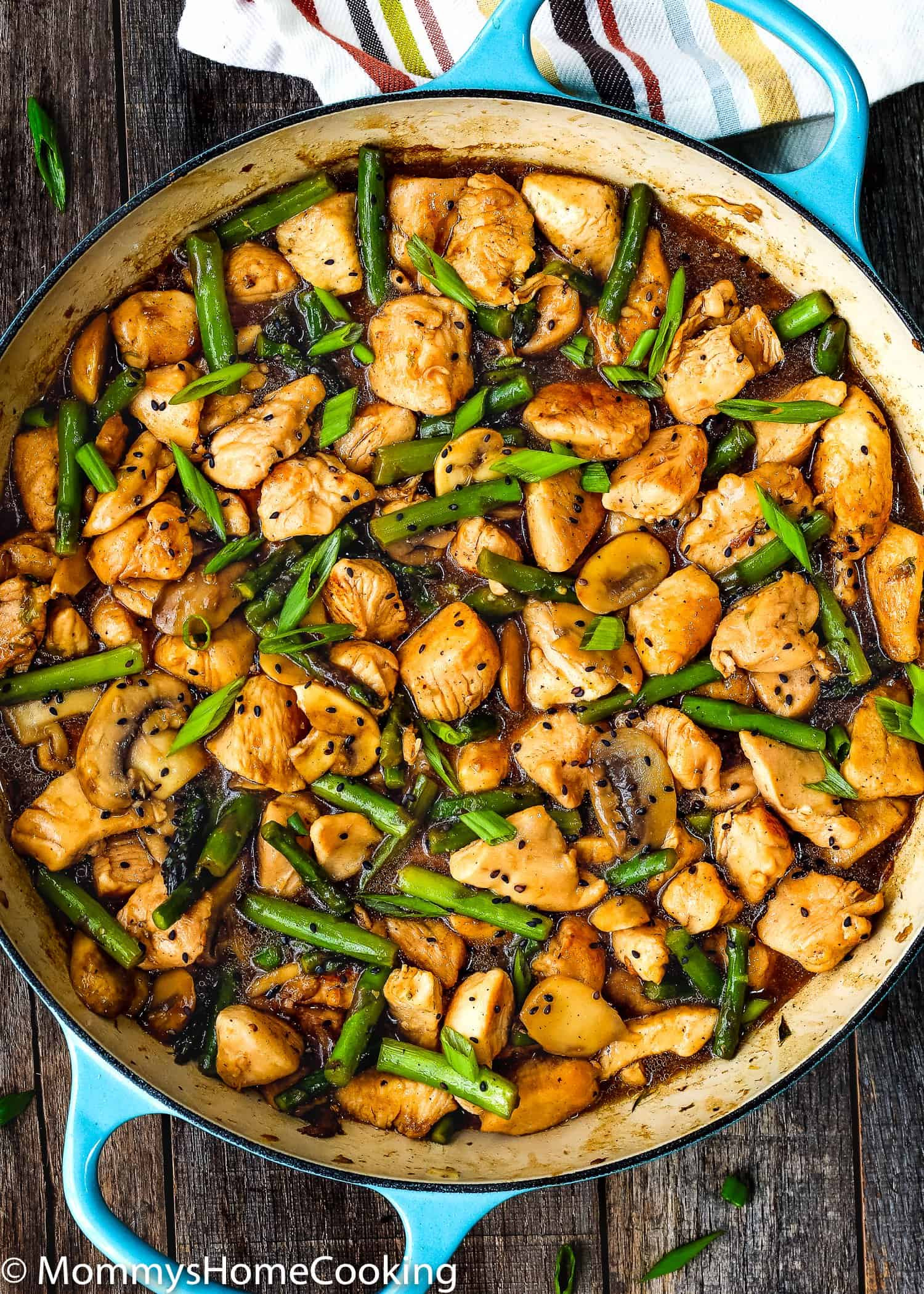 Delicious Healthy Dinner Recipes
 Easy Healthy Chicken and Asparagus Skillet Mommy s Home