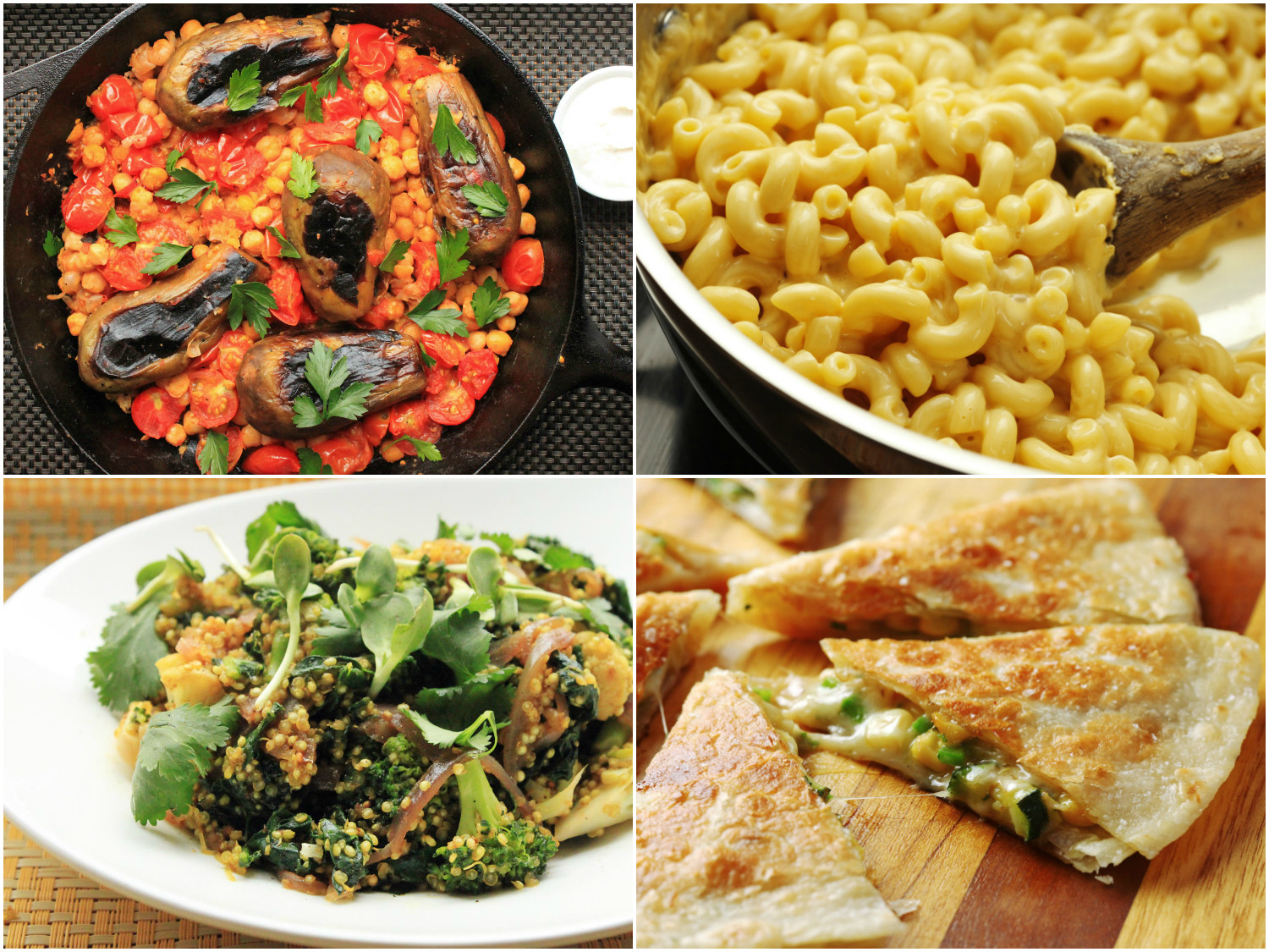 Delicious Vegetarian Dinner Recipes
 15 Easy e Pot Ve arian Dinners