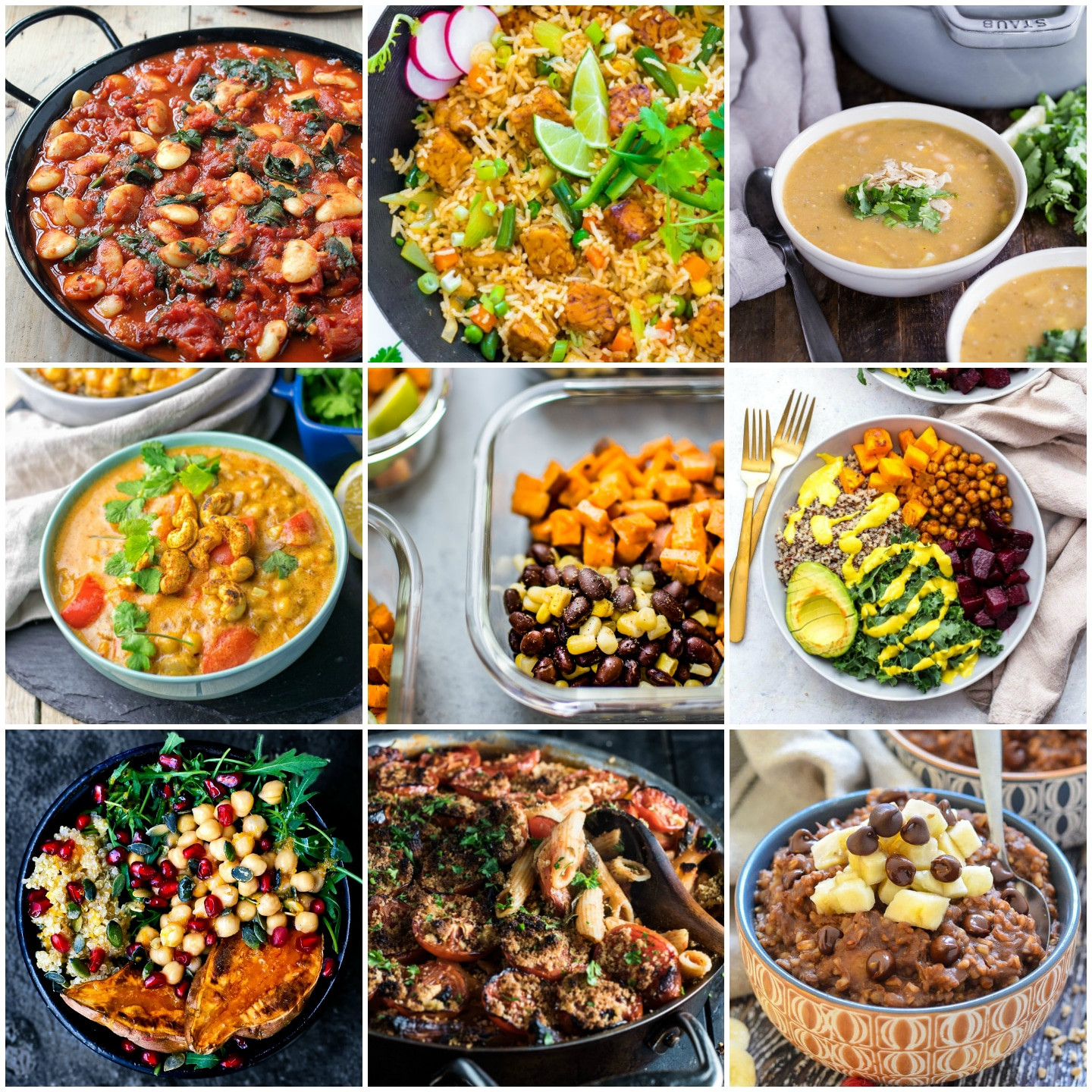 Delicious Vegetarian Dinner Recipes
 30 Delicious Vegan Meal Prep Recipes Breakfast Lunch