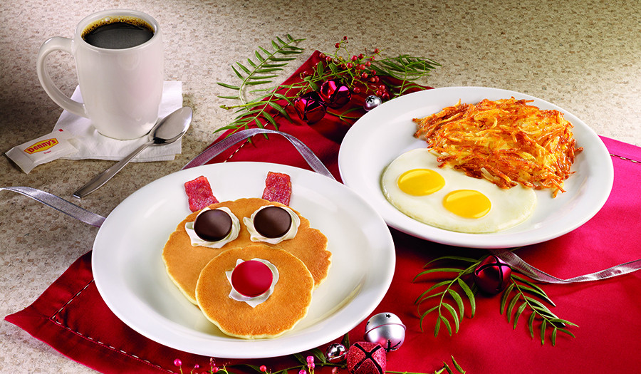 Denny'S Holiday Pancakes
 This Major Restaurant Chain Just Added Adorable Rudolph