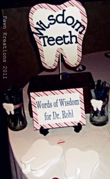 Dental Graduation Party Ideas
 Fawn Kreations Surprise Dental School Graduation Party