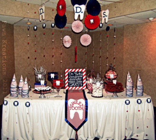 Dental Graduation Party Ideas
 Fawn Kreations Surprise Dental School Graduation Party