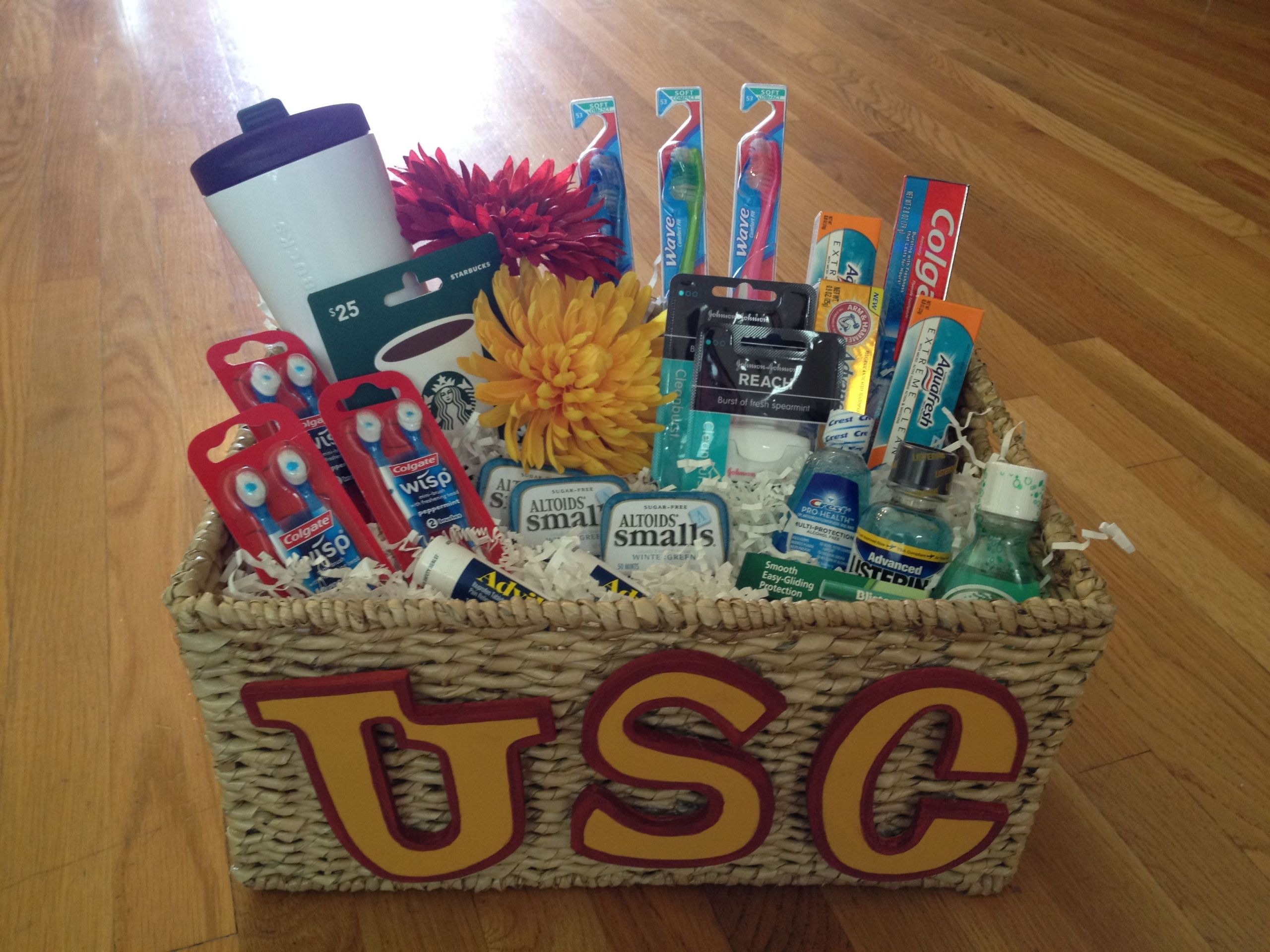 Dental Hygienist Graduation Gift Ideas
 Gift Basket for USC Dental Hygiene Student