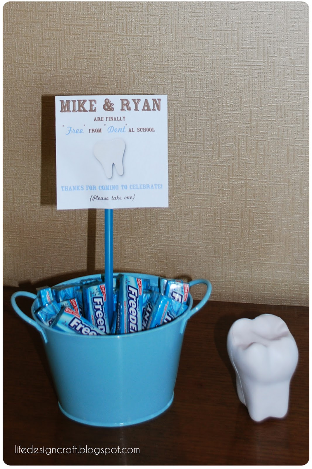Dentist Graduation Party Ideas
 Life Design and the Pursuit of Craftiness Dental School