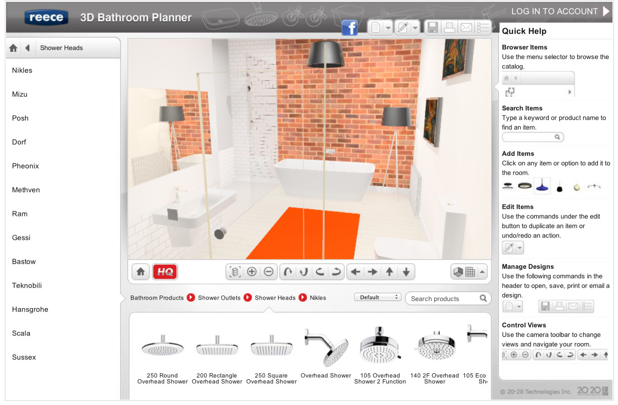 Design A Bathroom Online
 New easy online 3D bathroom planner lets you design
