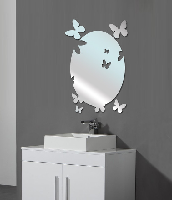 Designer Bathroom Mirrors
 home design Modern Bathroom Mirrors miami by