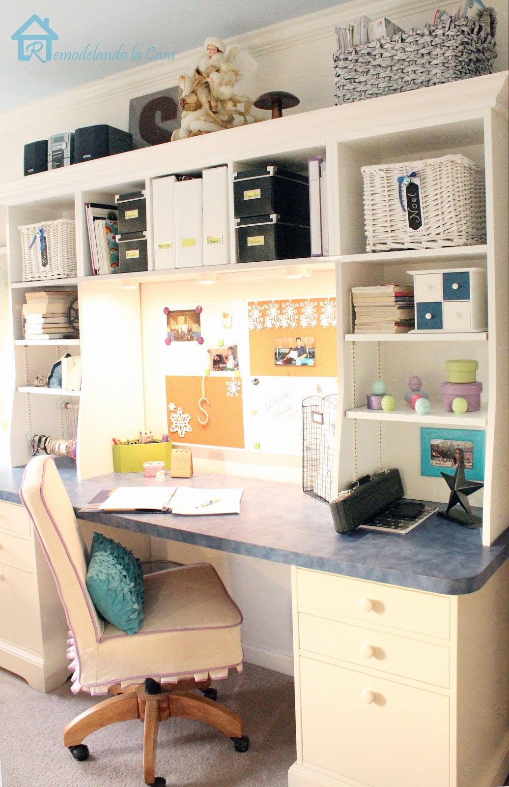 Desk For Teenage Girl Bedroom
 Teen Girl Room Reveal Remodelando la Casa