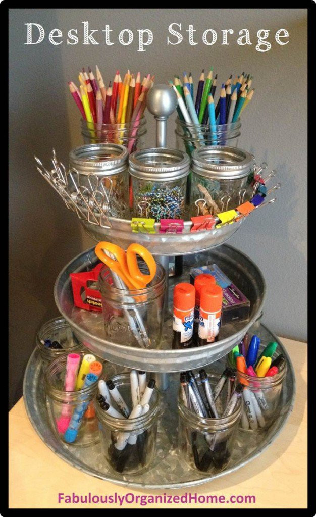 Desk Organization Ideas DIY
 14 Creative & Practical DIY Desk Organization & Storage Ideas