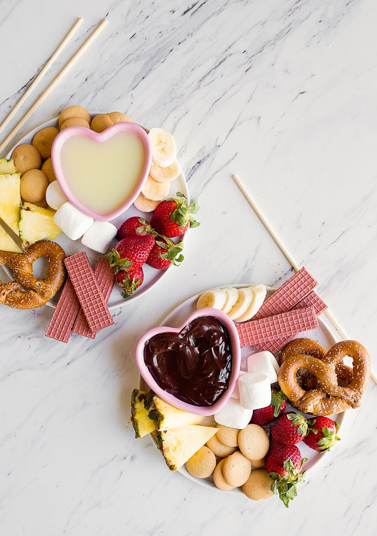 Dessert Recipes For Two
 Easy Chocolate Fondue for Two Recipe