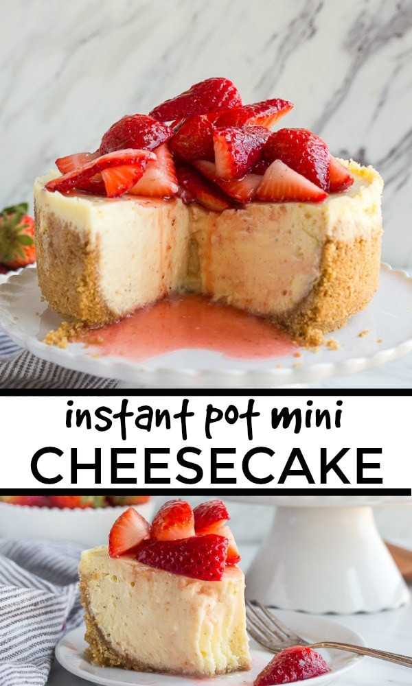 Dessert Recipes For Two
 Instant Pot Cheesecake Recipe