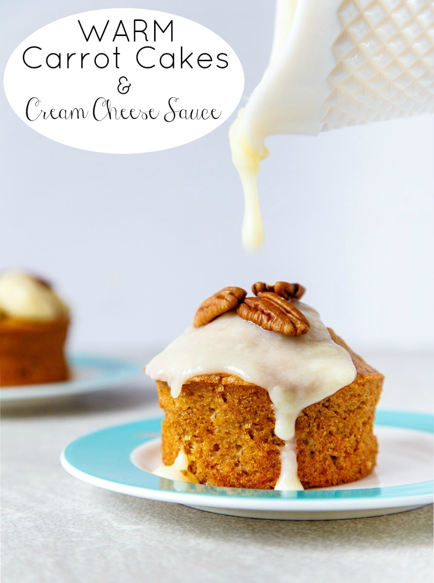 Dessert Recipes For Two
 Carrot Cake for Two