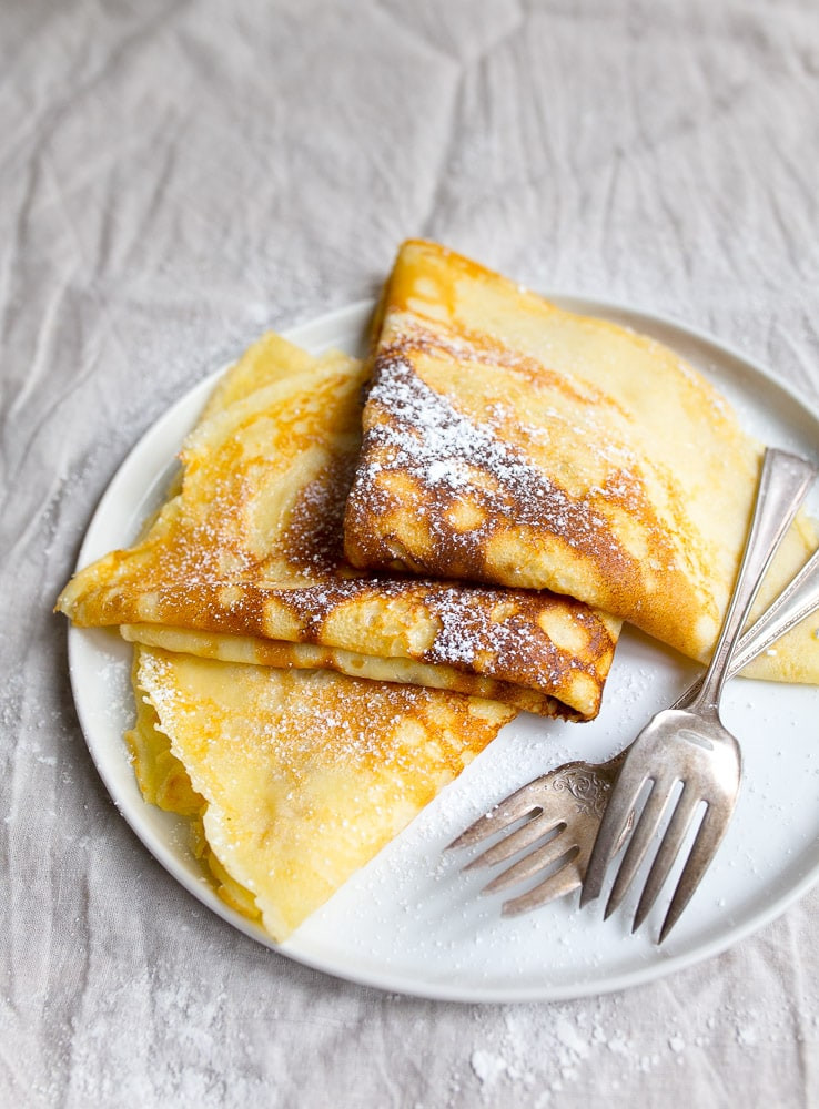 Dessert Recipes For Two
 Crepes for Two small batch recipe Dessert for Two