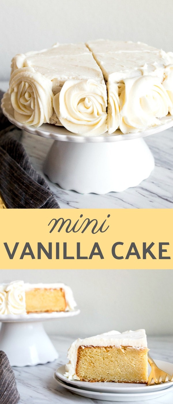 Dessert Recipes For Two
 Mini Vanilla Cake Best Recipe Easy From Scratch