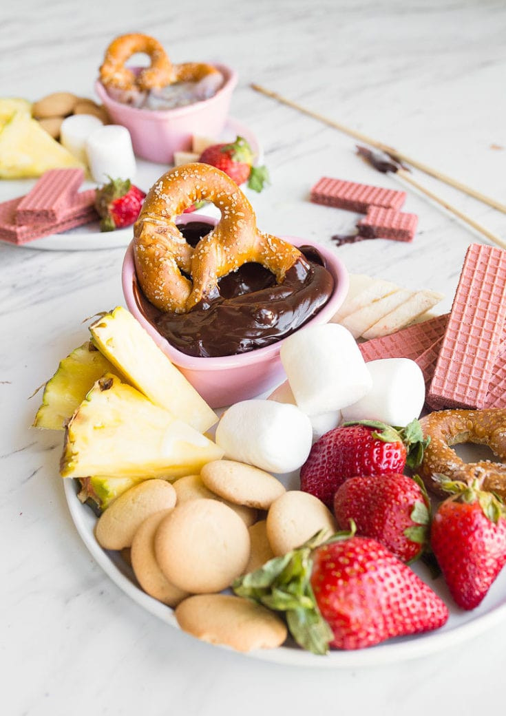Dessert Recipes For Two
 Easy Chocolate Fondue for Two Recipe