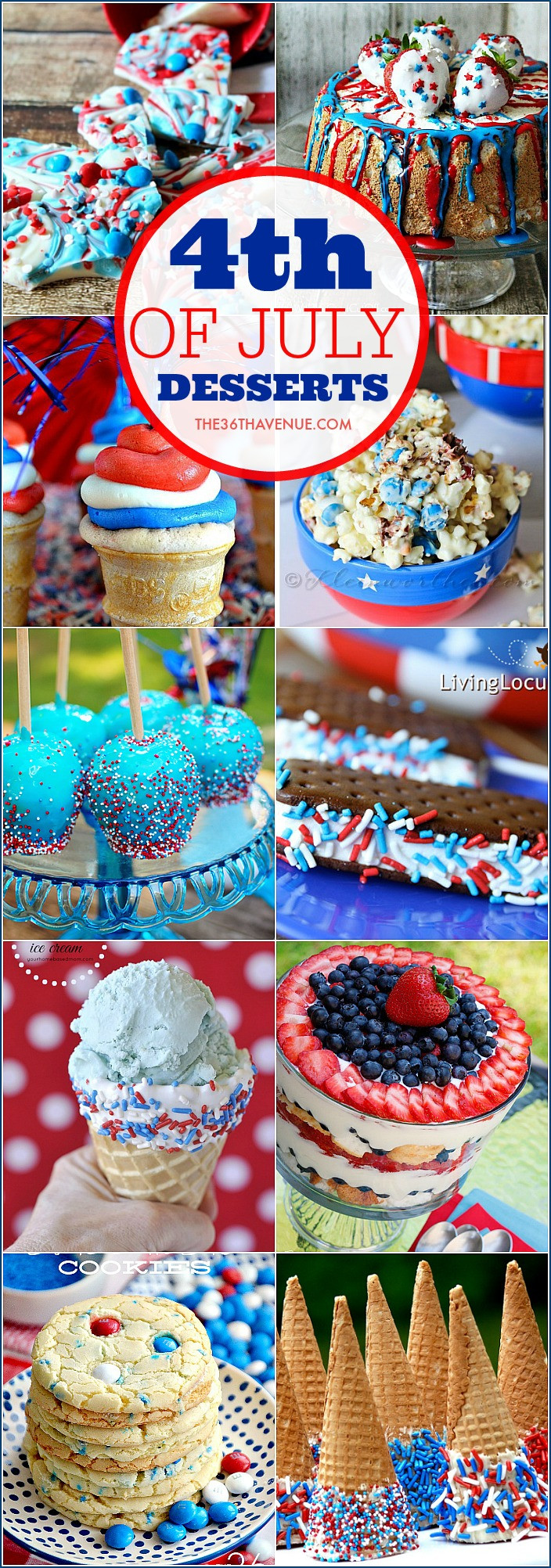 Desserts For 4Th Of July
 Fourth of July Desserts Patriotic Recipes The 36th AVENUE