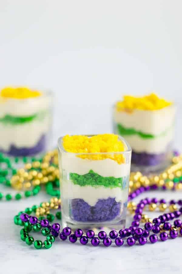 Desserts For Mardi Gras
 Mardi Gras Trifle
