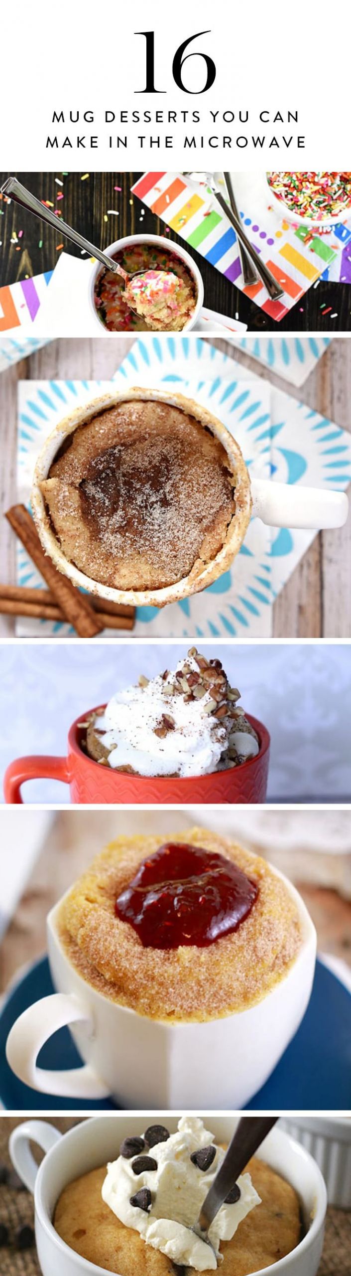 Desserts You Can Make In The Microwave
 16 Mug Desserts You Can Make in the Microwave