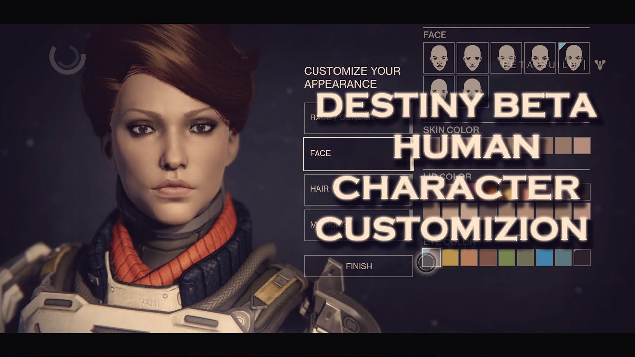 Destiny Human Female Hairstyles From Behind
 Destiny Beta Human Character Customization