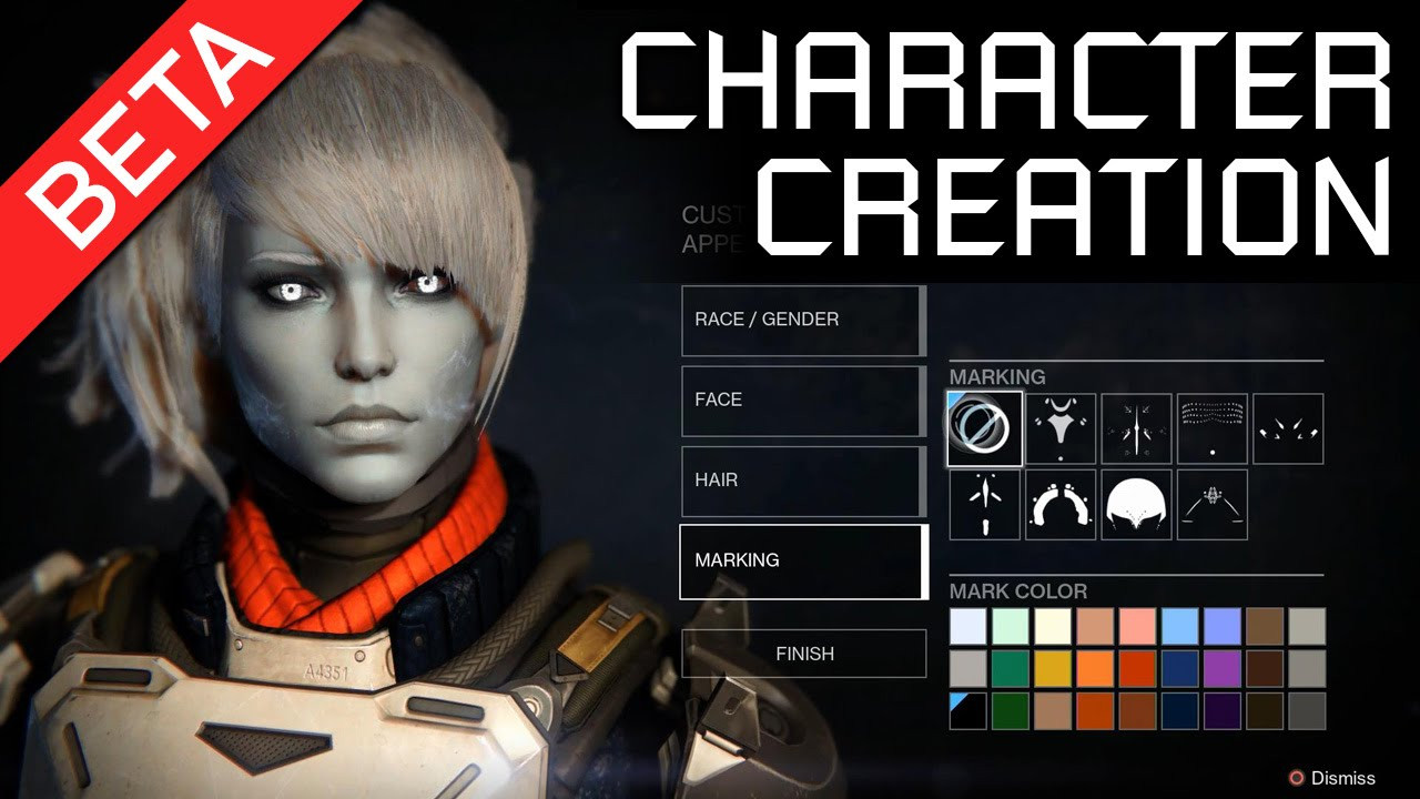 Destiny Human Female Hairstyles From Behind
 Destiny BETA Character Creation All Races Genders