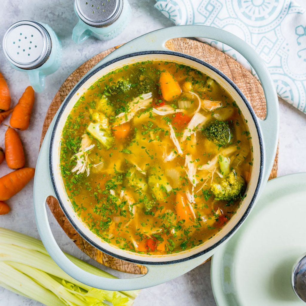 Detox Chicken Soup
 Eat this Detox Soup to Lower Inflammation and Shed Water