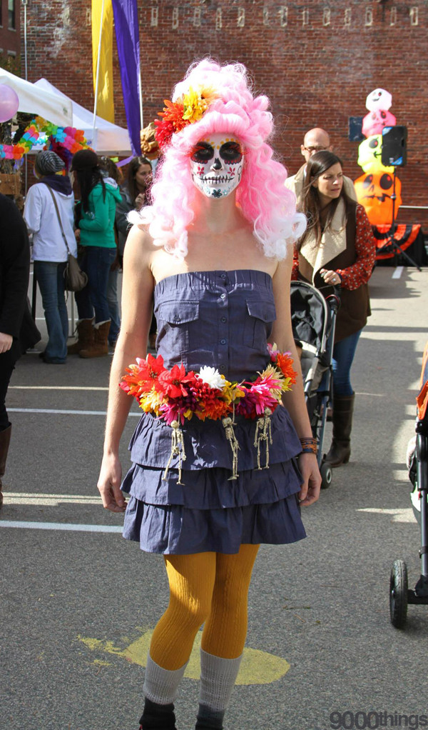 Dia De Los Muertos Costume DIY
 day of the dead costume diy 9000things