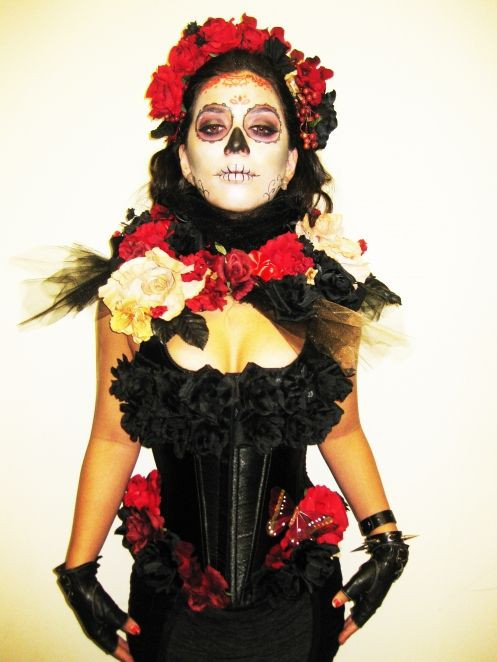 Dia De Los Muertos Costume DIY
 17 Best images about La Muerte Halloween Costumes on