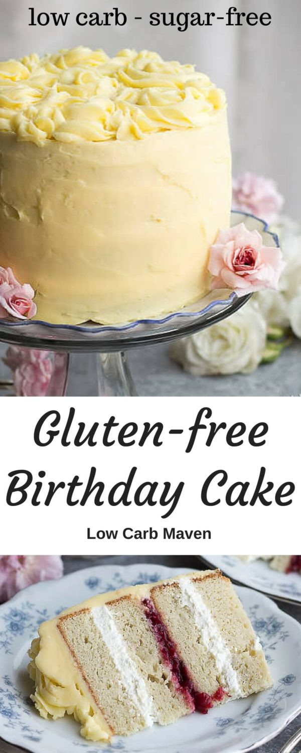 Diabetes Birthday Cake Recipe
 Best Gluten Free Low Carb Birthday Cake Recipe Sugar free