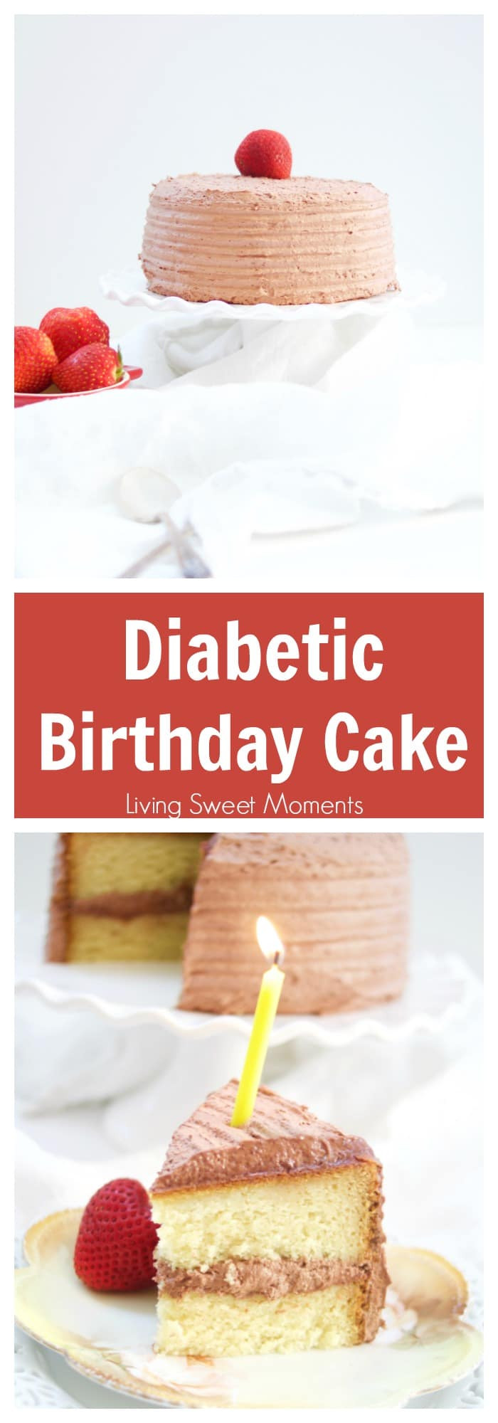 Diabetic Birthday Cake Recipes
 Delicious Diabetic Birthday Cake Recipe Living Sweet Moments