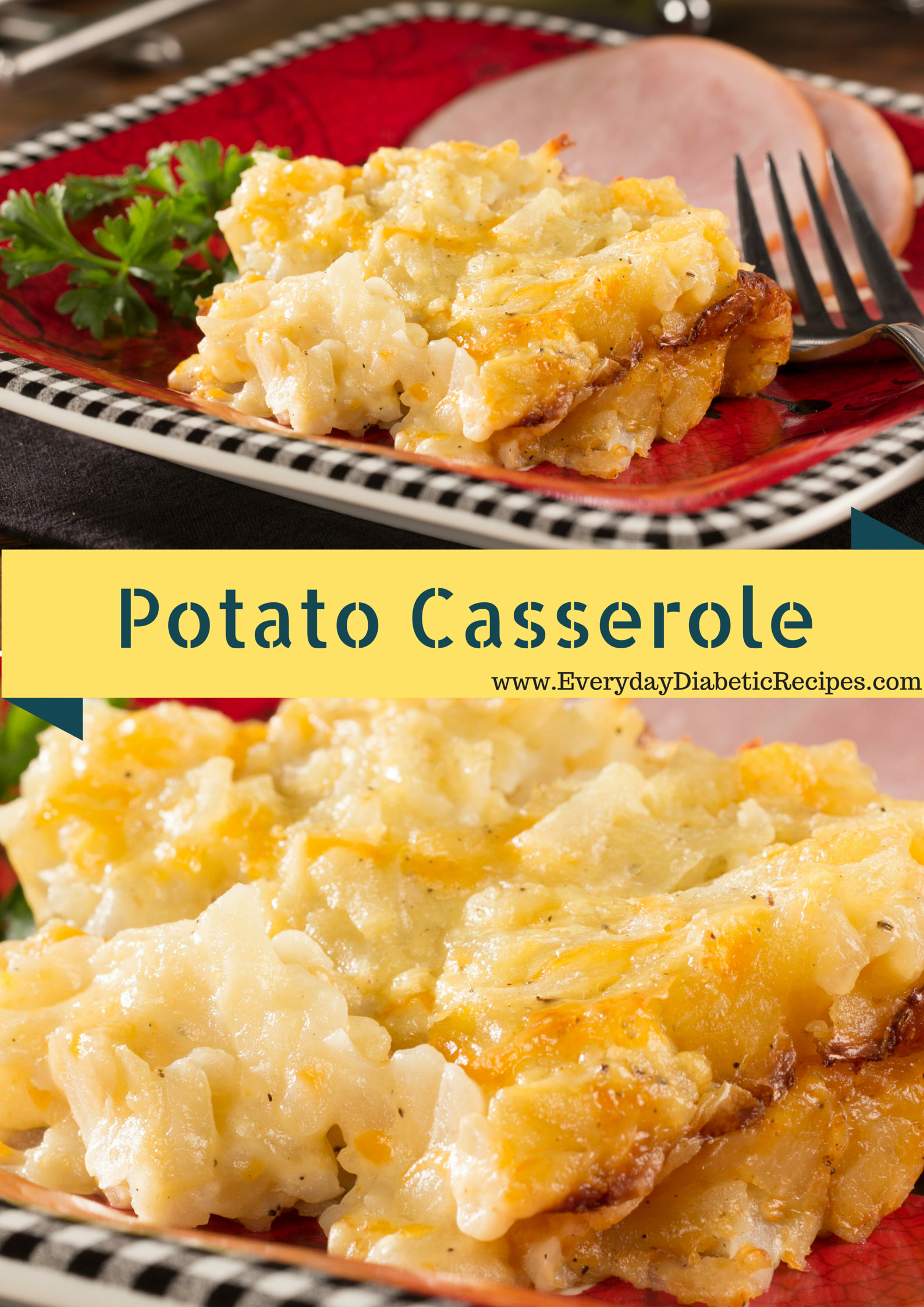 Diabetic Main Dishes
 Potato Casserole
