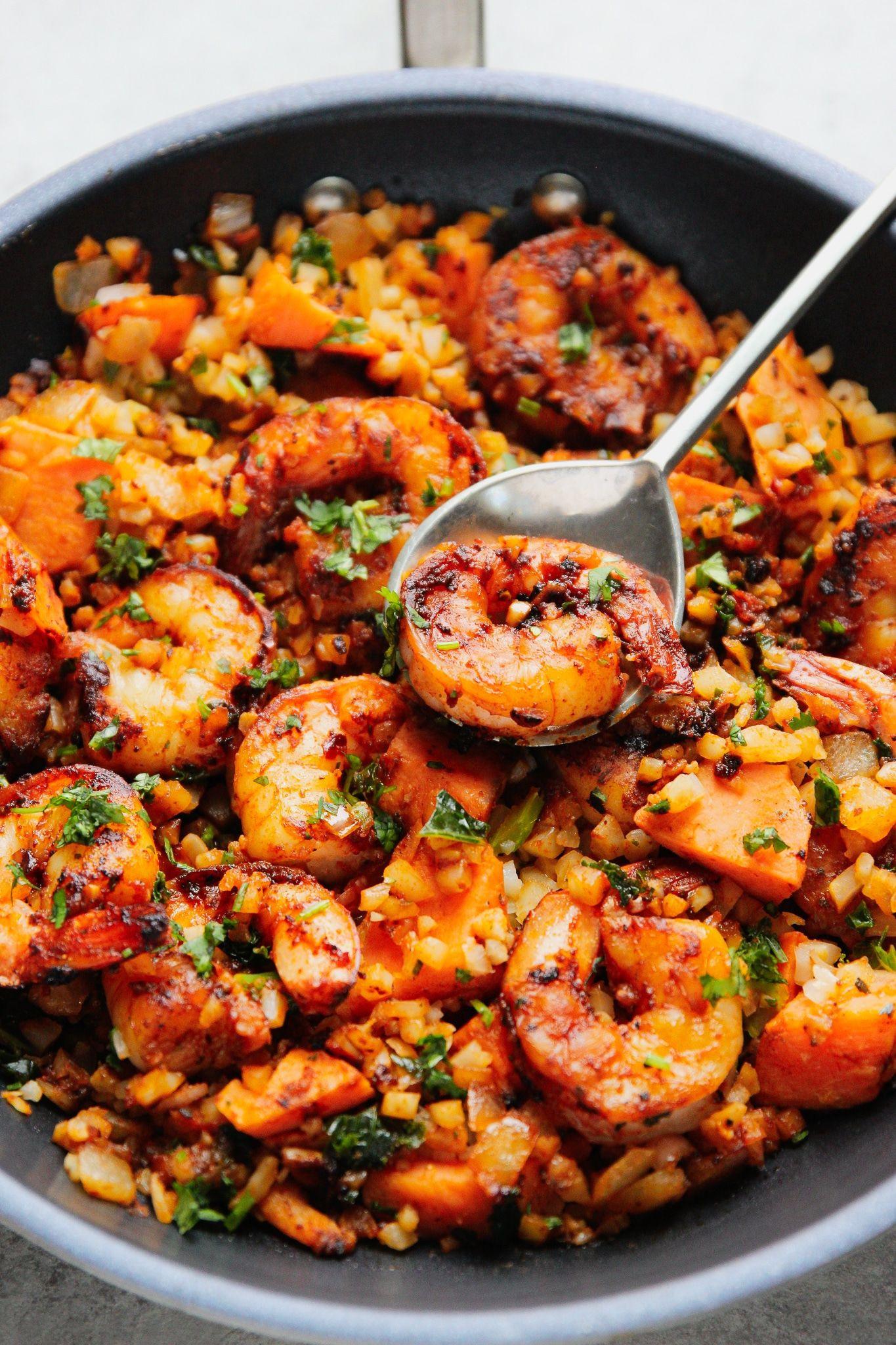 Diabetic Shrimp Recipes
 Cajun Shrimp Cauliflower Rice Recipe in 2020