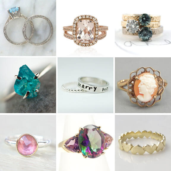 Diamond Alternative Engagement Ring
 High Quality of Diamond Alternatives to Engagement Ring