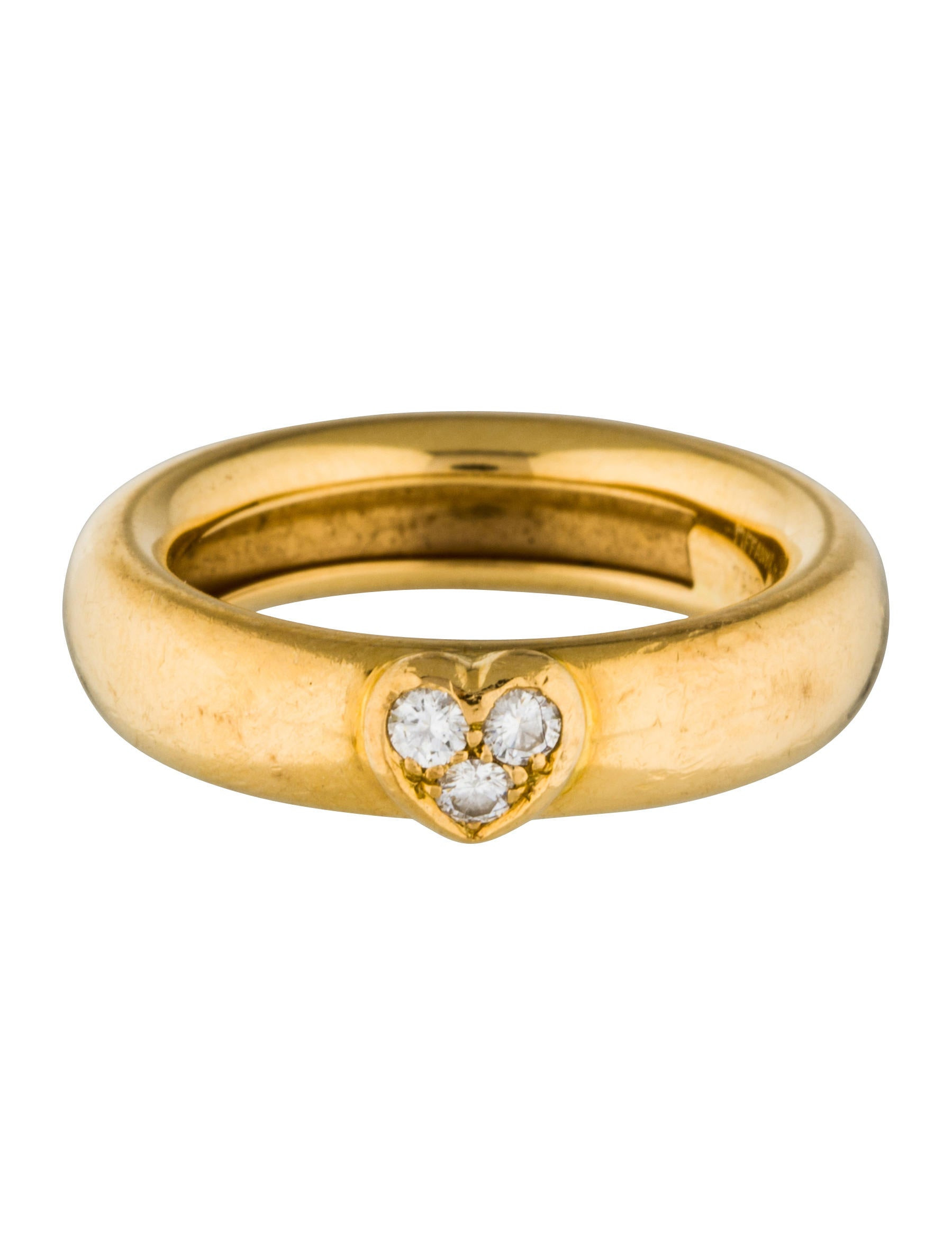 Diamond Heart Rings
 Tiffany & Co Vintage Diamond Heart Ring Rings