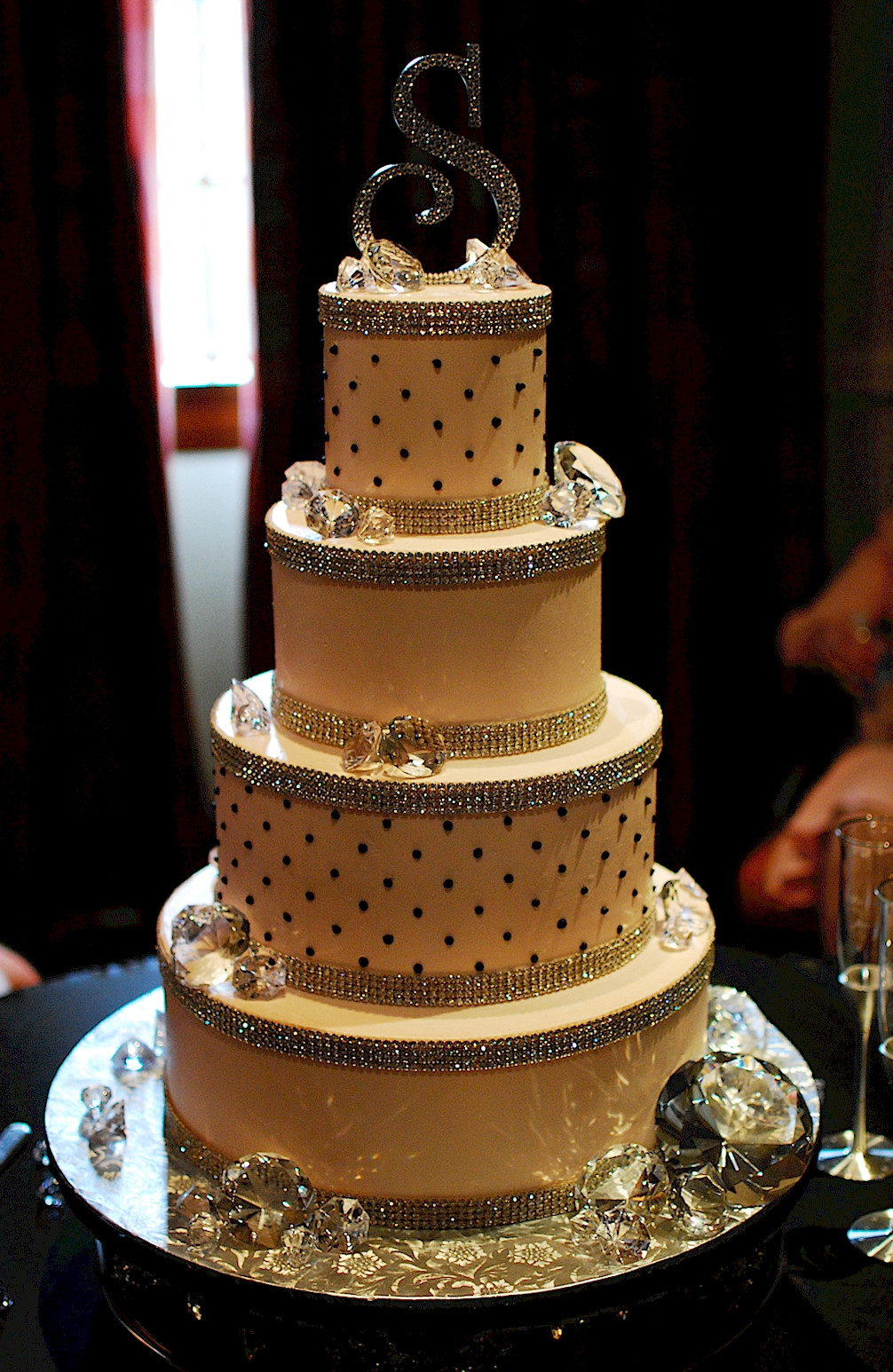 Diamond Wedding Cakes
 Cup a Dee Cakes Blog Super Bling Diamond Wedding Cake