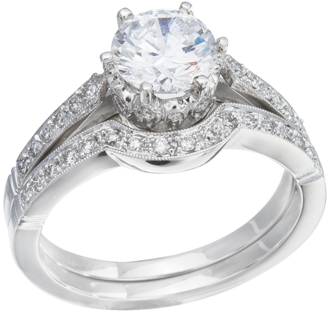 Diamond Wedding Rings Sets
 Wedding Ring Set White Gold with Diamonds