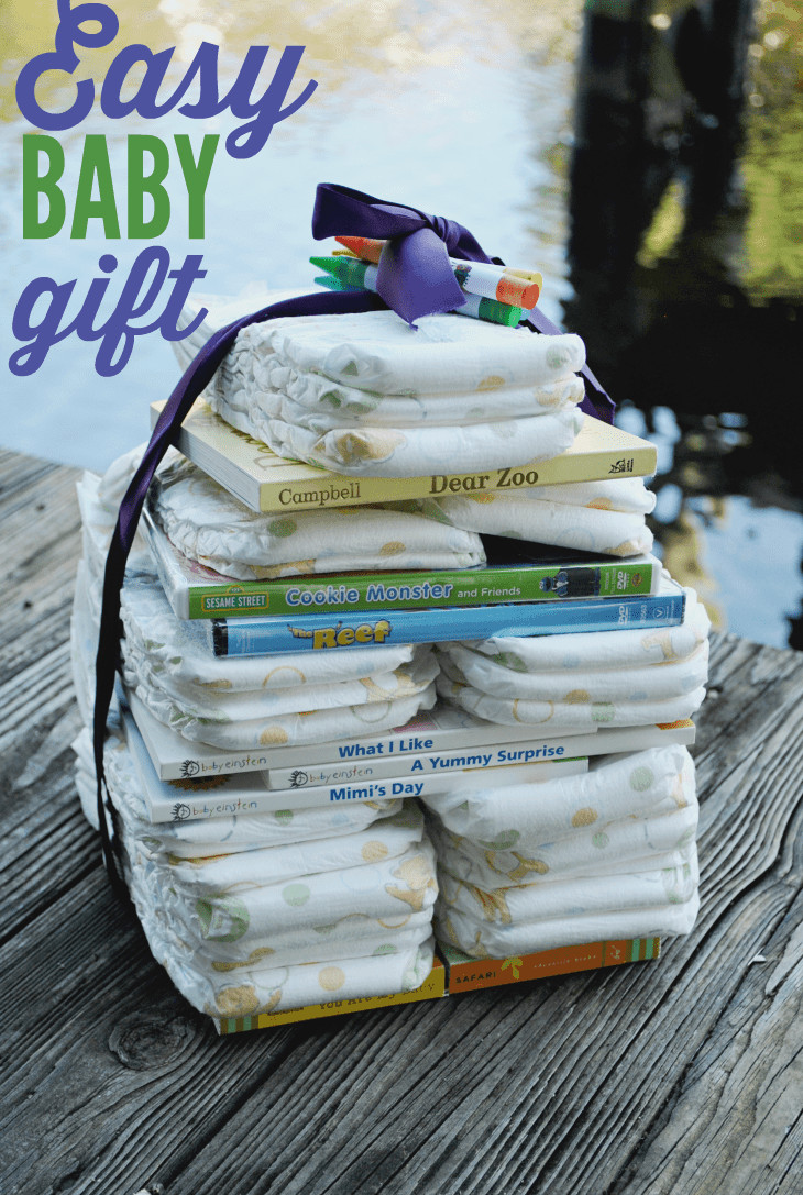 Diaper Gift Ideas For Baby Shower
 Easy Baby Gift Ideas