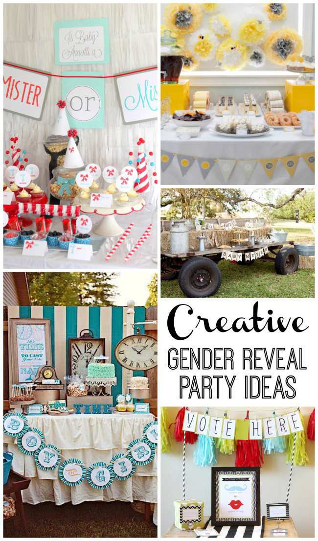 Different Gender Reveal Party Ideas
 Super Creative Gender Reveal Parties Design Dazzle