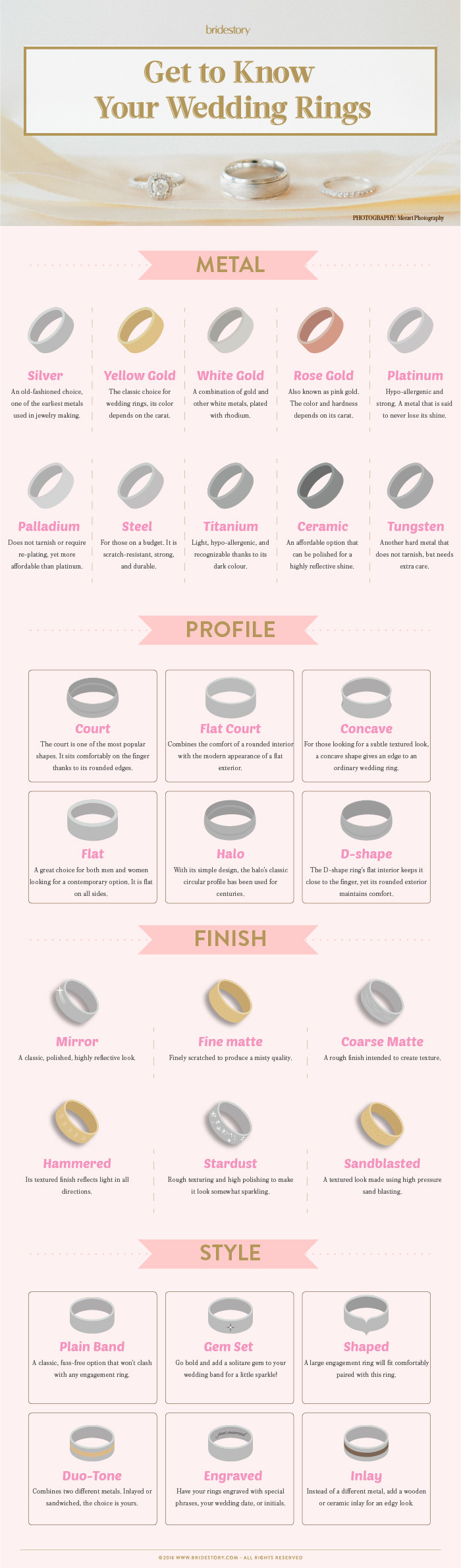 Different Types Of Wedding Rings
 How to Choose the Perfect Wedding Ring Bridestory Blog