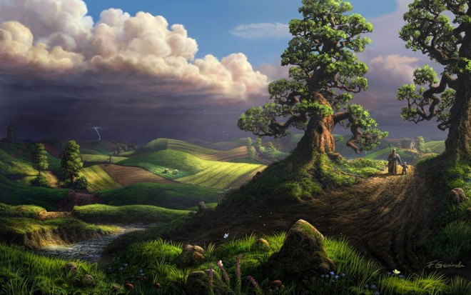 Digital Landscape Painting
 Mind Blowing Sceneries and Landscapes – Digital Art works