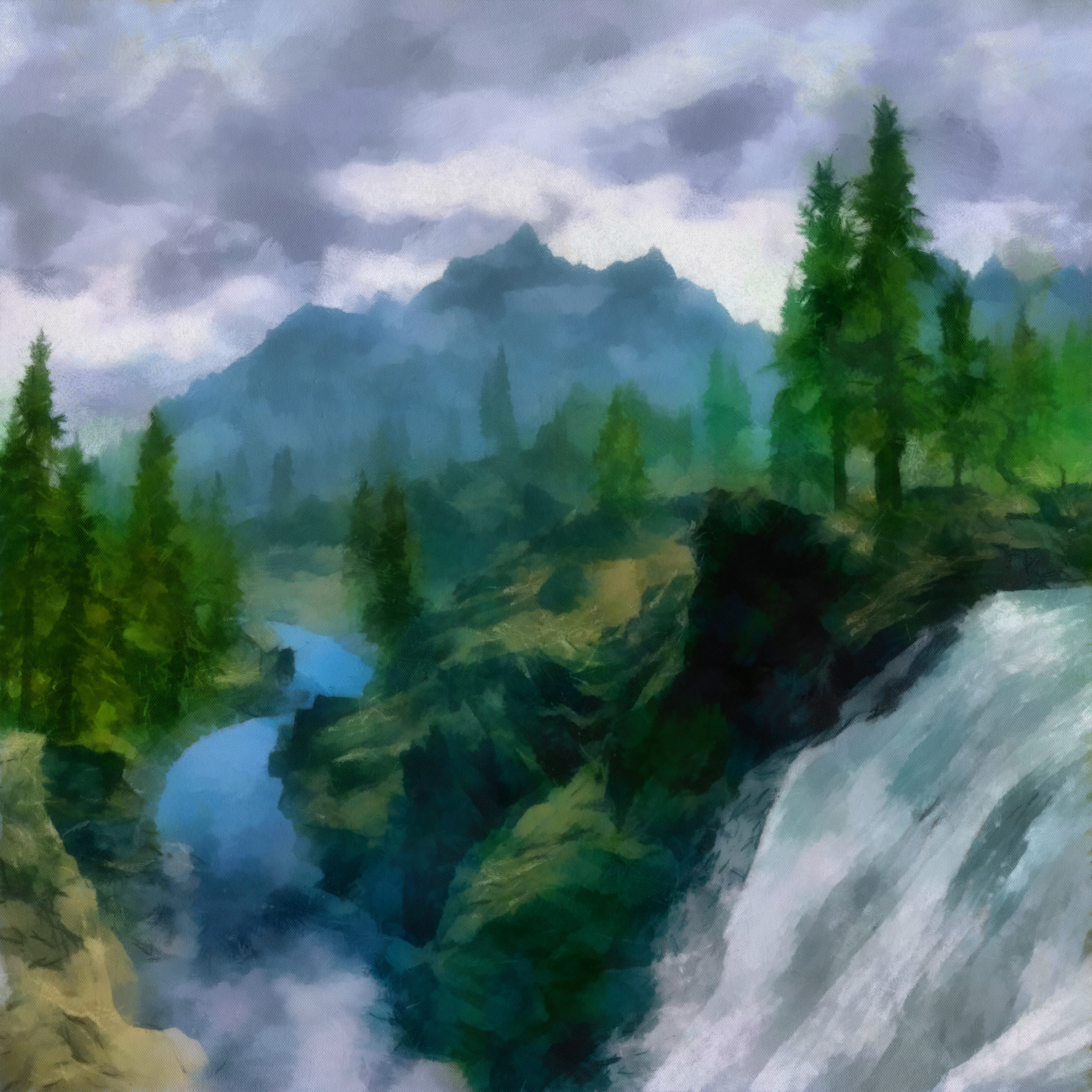 Digital Landscape Painting
 Etyk s Weblog